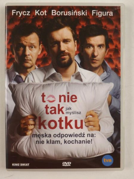To nie tak jak myślisz kotku, DVD