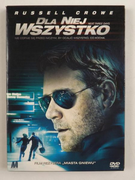 Dla niej wszystko, DVD