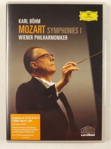 Mozart Symphonies I Wiener Philharmoniker, DVD