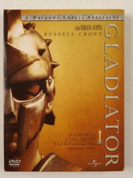 Gladiator, 3 DVD