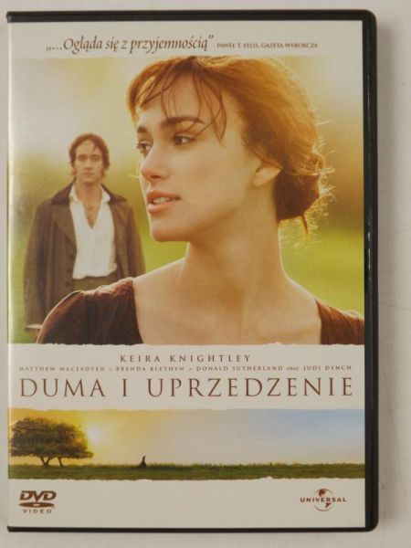 Duma i uprzedzenie, DVD