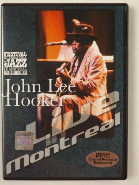 John Lee Hooker - Live in Montreal, DVD