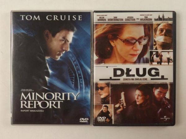 Madden John / Spielberg Steven - Dług / Minority report, DVD