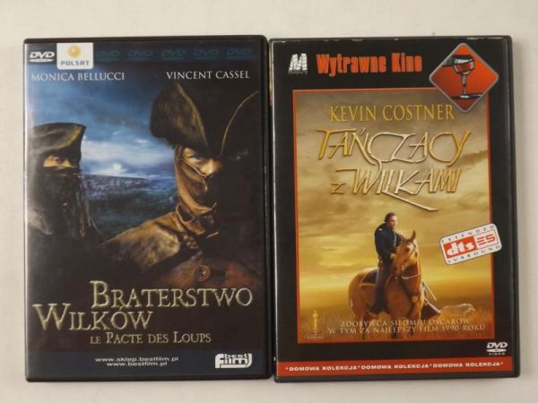 Christophe    - Braterstwo wilków  Tańczący z wilkami, DVD