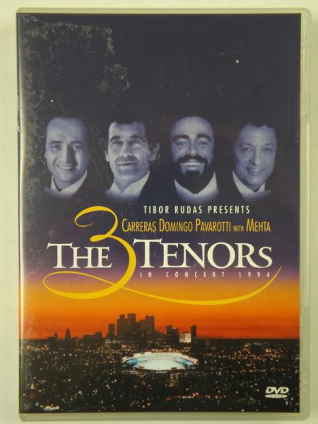The 3 tenors in Concert 1994, DVD