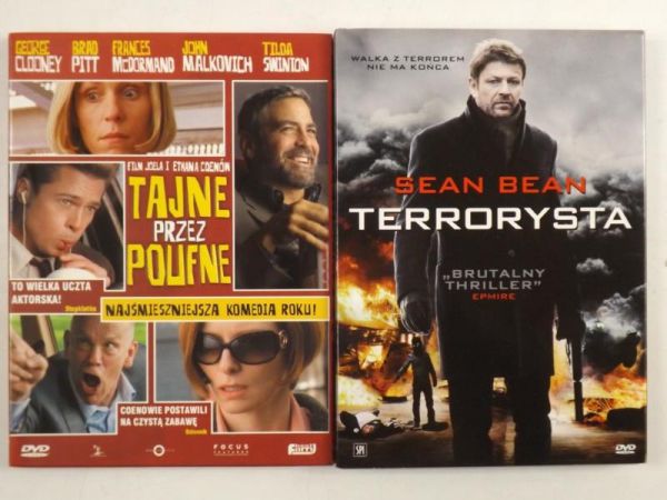 Coen Joel,     - Tajne przez poufne  Terrorysta, DVD