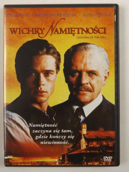 Wichry namiętności, DVD