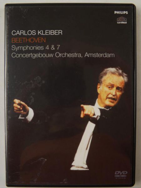 Carlos Kleiber - Beethoven Symphonies 4 and 7, DVD
