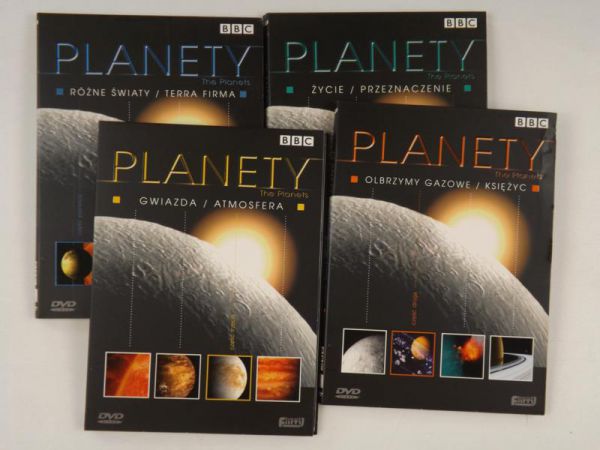 Planety, część I-IV, DVD