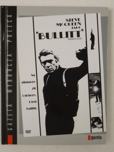 Steve McQueen jako 'Bullitt', DVD