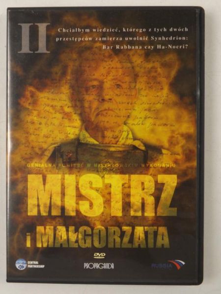 Bortko Vladimir - Mistrz i Małgorzata II, DVD