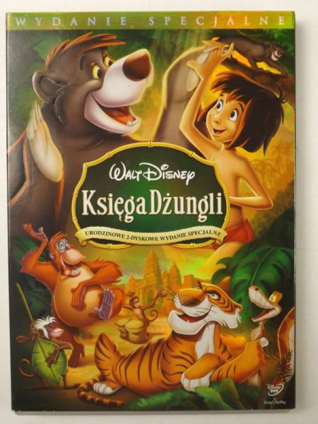 Księga Dżungli, 2x DVD