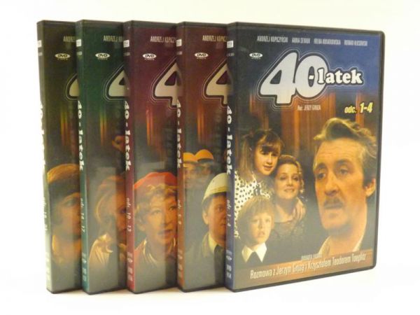 40-latek odc.1-21, 5x DVD