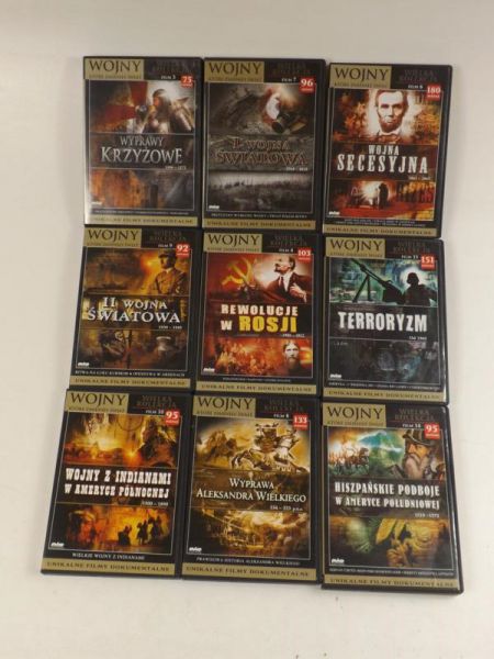 Wojny które zmieniły świat - 9 płyt DVD