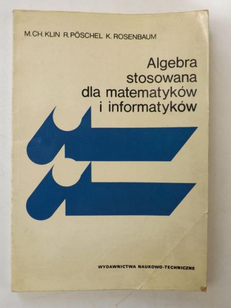 Rosenbaum K. - Algebra stosowana dla matematyków i informatyków