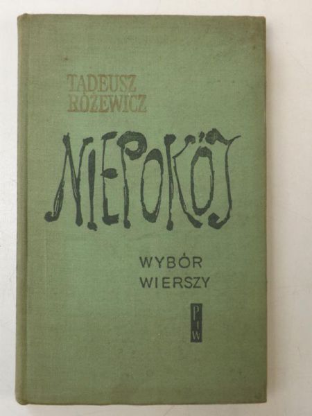 Niepokój. Wybór wierszy