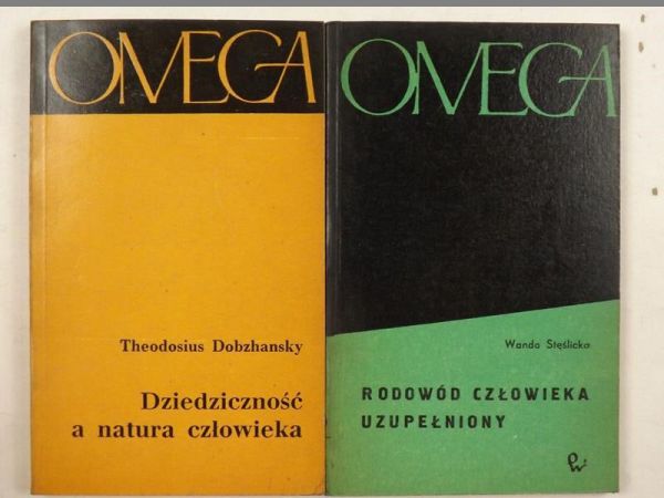 Dobzhansky Theodosius - Rodowód człowieka uzupełniony / Dziedziczność a natura człowieka, Omega