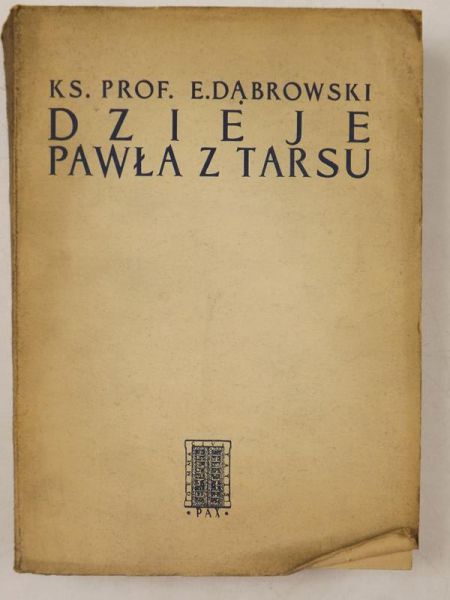 Dzieje Pawła z Tarsu