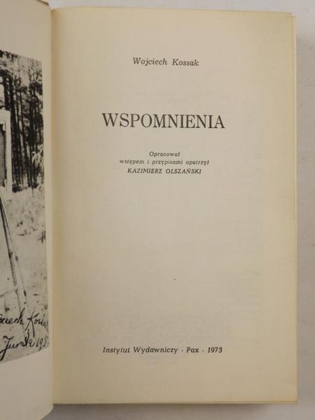 Kossak Wojciech - Wspomnienia