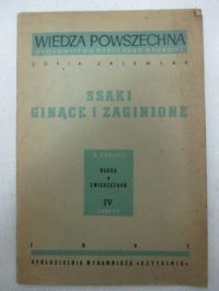 Ssaki ginące i zaginione, 1947