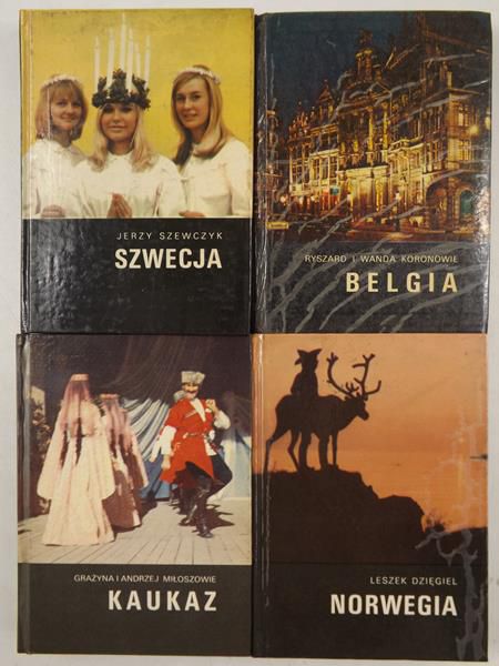 Koronowie Ryszard i Wanda, Miłoszowie Grażyna i Andrzej,  , Dzięgiel Leszek - Belgia / Kaukaz / Szwecja / Norwegia