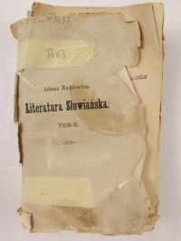 Adama Mickiewicza Literatura Słowiańska, t. II-IV, 1865 r.