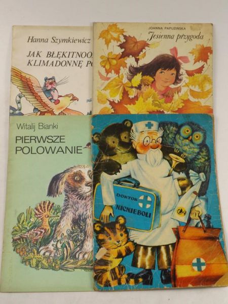 Papuzińska J., Szymkiewicz H., Bianki W.,   - Zestaw 4 bajek