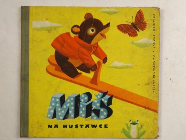 Miś na huśtawce