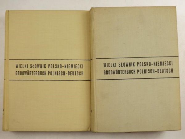 Wielki słownik polsko - niemiecki, Tom I-II