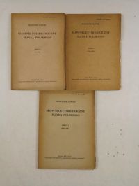 Sławski Franciszek  - Słownik etymologiczny języka polskiego, Zeszyt I-III