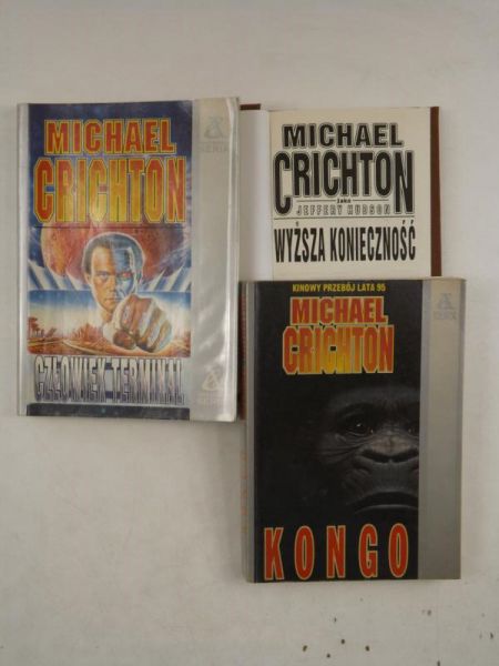 Crichton Michael - Człowiek terminal / Kongo / Wyższa konieczność