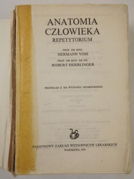 Anatomia człowieka. Repetytorium