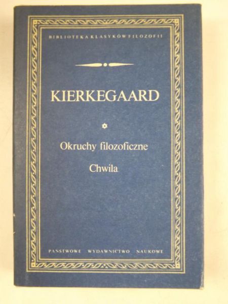 Okruchy filozoficzne.Chwila, BKF