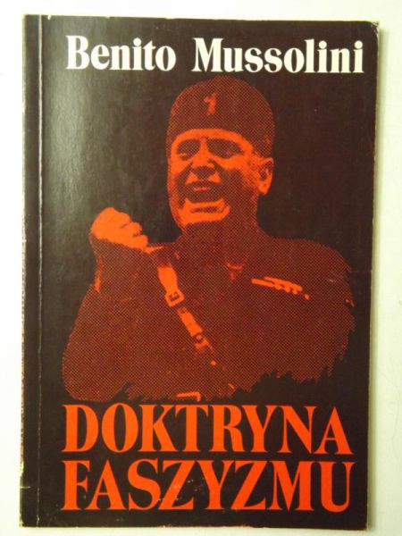 Doktryna faszyzmu, reprint z 1935 r.