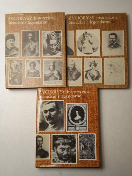 Stefanowska Zofia,   - Życiorysy historyczne, literackie i legendarne, Seria I-III