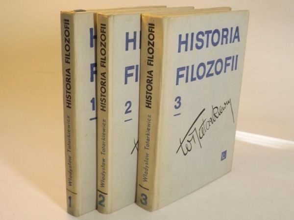 Historia filozofii, Tom I-III