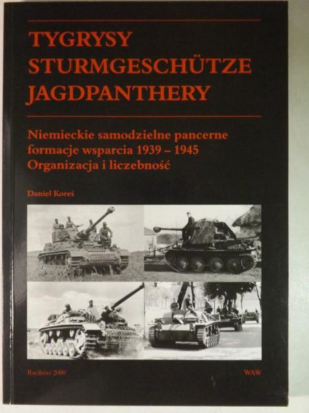 Tygrysy, Sturmgeschütze, Jagdpanther