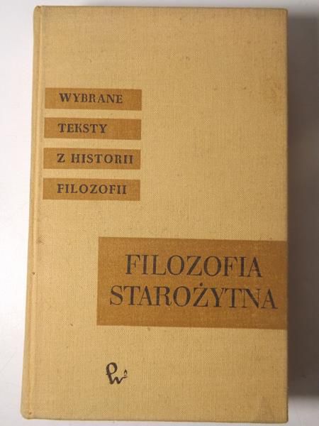 Filozofia starożytna