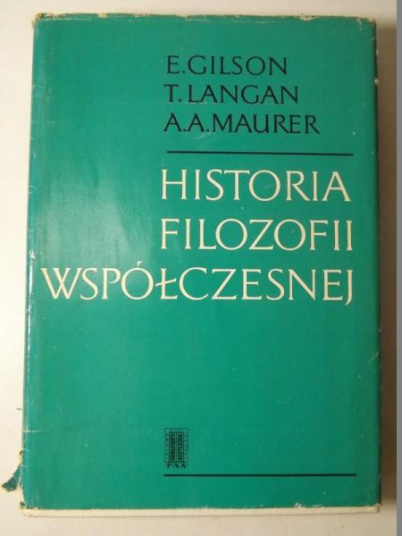 Langan T. - Historia filozofii współczesnej