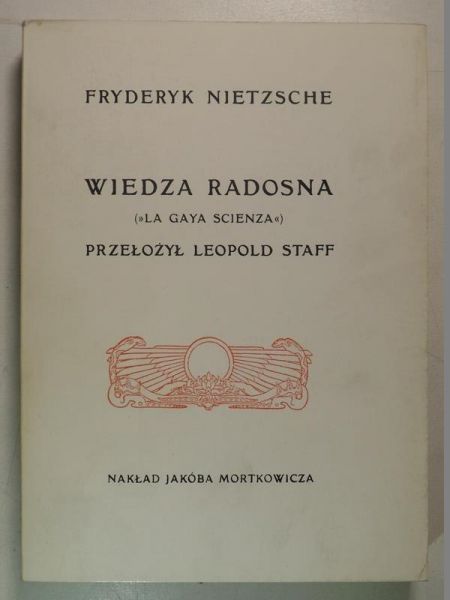 Wiedza radosna, reprint z 1911 r.