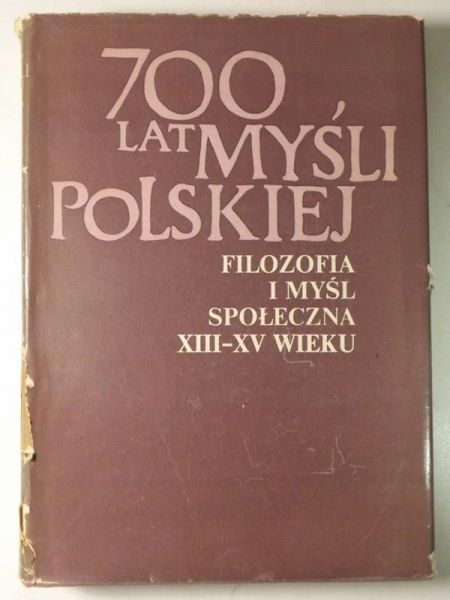 Filozofia i myśl społeczna XIII-XV wieku