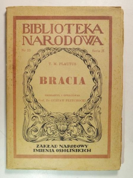 Plautus T. M. - Bracia, BN, 1950 r.