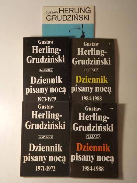 Żywi i umarli / Dziennik pisany nocą 1984-1988, tom I-II / Dziennik pisany nocą 1971-1972 / Dziennik pisany nocą 1973-1979