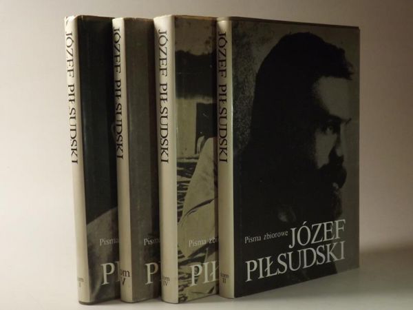 Piłsudski  - Pisma zbiorowe, tom: 1,2,4,5, reprint z 1937 r.