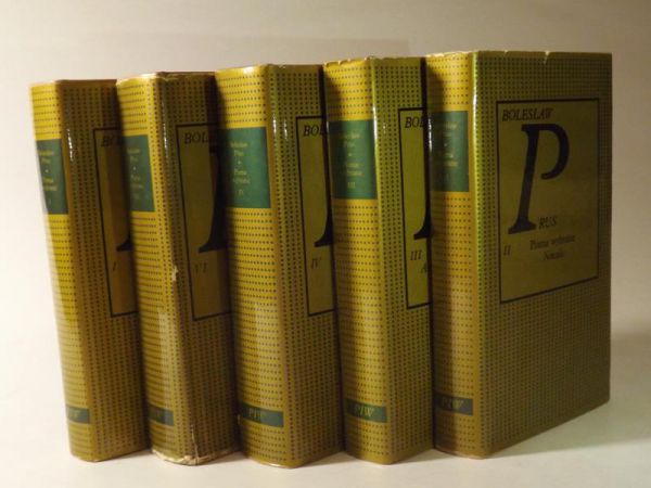 Prus Bolesław - Pisma wybrane, 5 tomów, Złota Seria