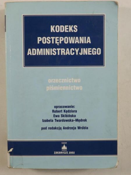 Kodeks postępowania administracyjnego
