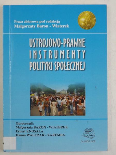 Ustrojowo-prawne instrumenty polityki społecznej