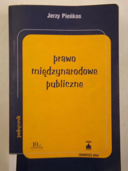 Pieńkos Jerzy - Prawo międzynarodowe publiczne