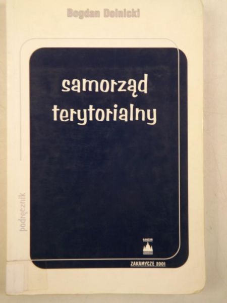 Dolnicki Bogdan - Samorząd terytorialny
