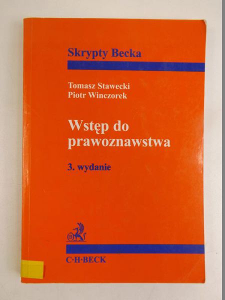 Wstęp do prawoznawstwa, 3. wydanie